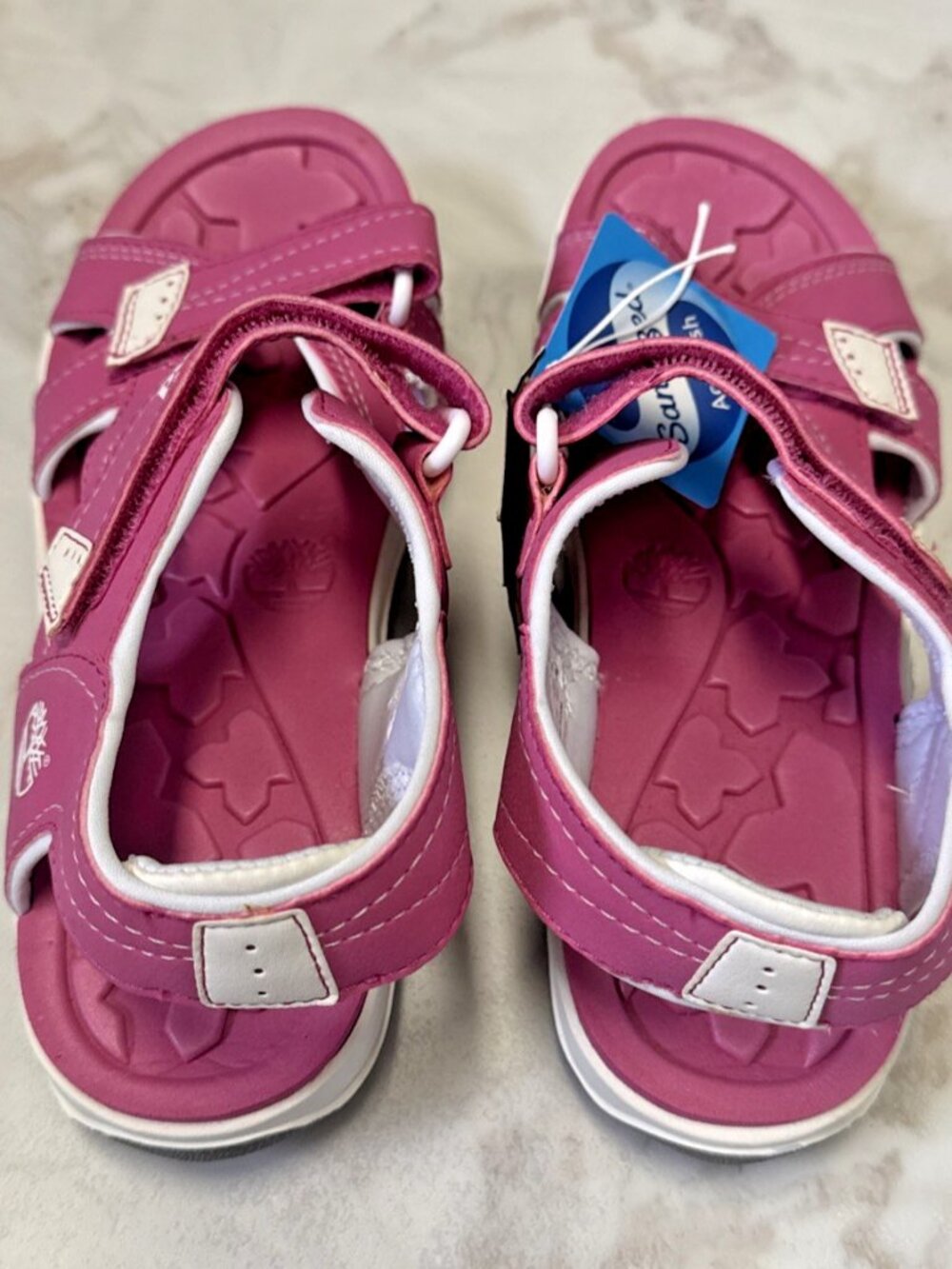Timberland Big Girl's Sandals Size 6 Pink Adventure Seeker 2-Strap Hiking NEW - Picture 9 of 9
